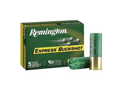 Remington Express Magnum Buckshot Shotshell Loads, 12 Gauge, 5
