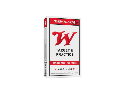Winchester USA Full Metal Jacket Ammunition, .223 Remington, 20