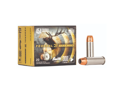 Federal Swift A-Frame Centerfire Handgun Cartridges, .454 Casull, 20