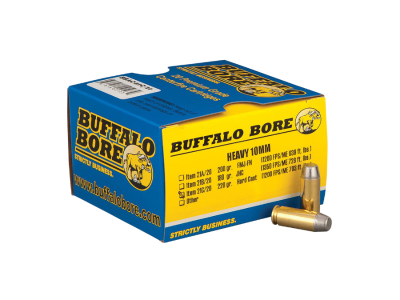 BBA Outdoorsman Centerfire Handgun Rounds, 10mm Auto, 20