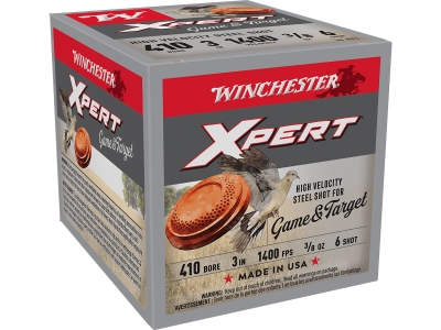 Winchester Super X Xpert High Velocity 410Gauge 3" 3/8oz 6Shot, .410 bore, 25