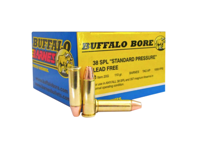 BBA Standard Pressure Centerfire Handgun Rounds, .38 Special, 20