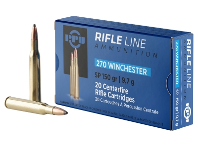 PPU Standard Rifle, .270 Winchester, 20