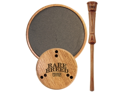 Primos Rare Breed Friction Call Attracts Turkeys Natural Wood/Slate