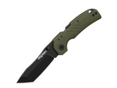 Cold Steel Engage Tanto Point 3" (4116SS), OD Green, Ambidextrous, Manual