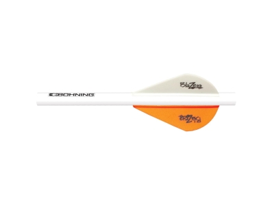 Bohning Blazer QuikFletch Neon Orange/White 6 pk.