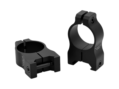 Warne Vapor Aluminum Scope Rings, Matte Black