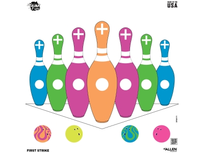 Allen EZ Aim Fun Paper Shooting Targets, 9 count