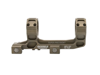 Geissele One-Piece Scope Mount Ring Combo 0 MOA 30mm AR-15 M4 Desert