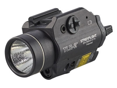 Streamlight TLR-2 Gun Light Black Anodized 300 Lumens White C4 LED/Red Laser