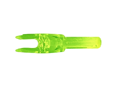 Black Eagle Micro ST M Nock Flo. Green 12 pk., Neon Green