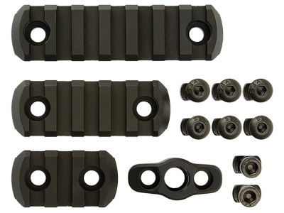 CMC Triggers M-LOK 4-Piece Picatinny Rail Base Kit Fits AR Platform