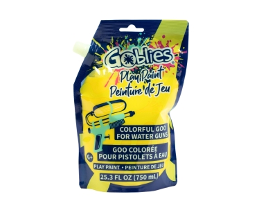 Gobiles Play Paint for Water Guns -Yellow