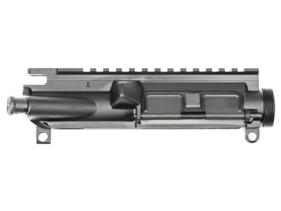 Spikes Tactical Flat Top Stripped Upper Receiver, 7075-T6, Black Anodized