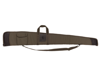 Browning Laredo Shotgun Case Olive w/ Brown Accents Canvas/Leather