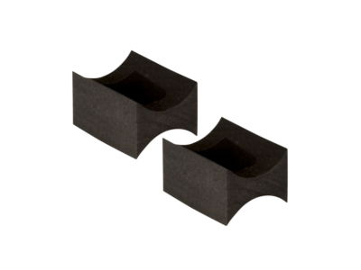 GSM  Epic Shock Resistant Foam Saddle for Action POV Cameras 2 Pack, Black