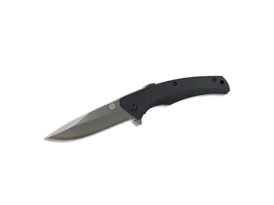 ABKT Sidewinder Assisted Opener, Black, Spring Assisted