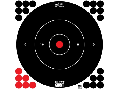 Pro-Shot SplatterShot Bullseye Hanging Tagboard 12", 5