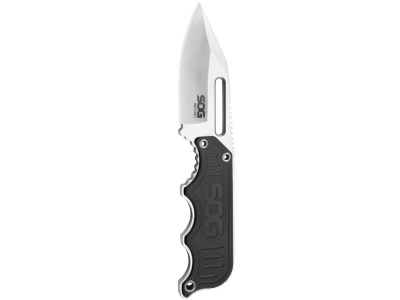 SOG Instinct - G10, Satin, Dust Black/Silver, Ambidextrous