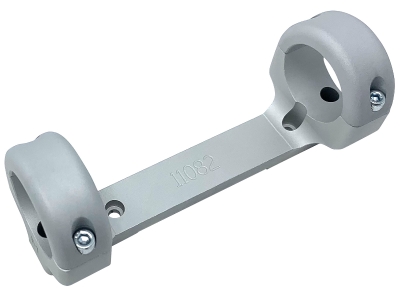 DNZ One-Piece Direct Scope Mount Medium 1" Ruger 10/22 Silver