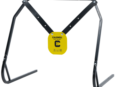 Caldwell Gong & Target Stand 8" Yellow AR500 Steel Gong Hanging