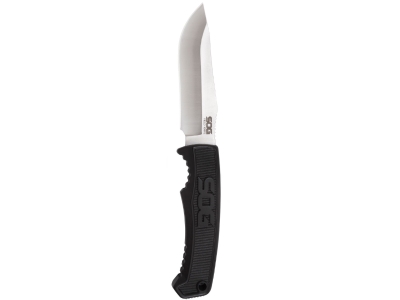 SOG Field Knife, Black, Ambidextrous, Fixed Blade