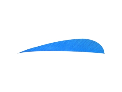 Trueflight Parabolic Feathers, Blue, 100