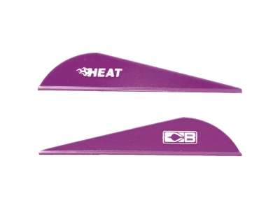 Bohning Heat Vanes Purple 36 pk.
