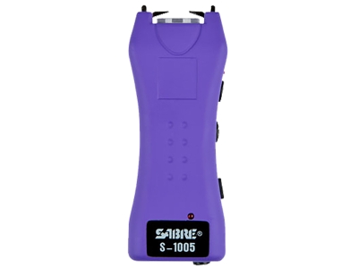 Sabre Dual Capacitor Stun Gun, Purple