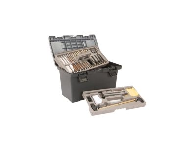 Allen Tool Box Universal Tactical Gun Cleaning Kit, 66-Piece Set, Black, 1 count