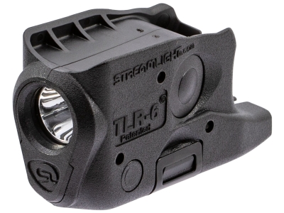 Streamlight TLR-6 Gun Light Black 100 Lumens White LED Glock 26/27/33 (Light Only)