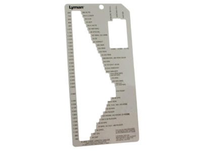 Lyman E-Zee Case Length Gauge 1 All Over 70 Rifle/Pistol & Rifle Cases