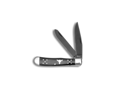 ABKT Cattleman Trapper Cattle Knives, Black