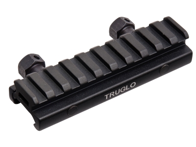 TruGlo Picatinny Riser Mount 0.50" Height 1" Length