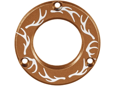 Axcel Driver Hubcap w/Engraving, Coyote Tan