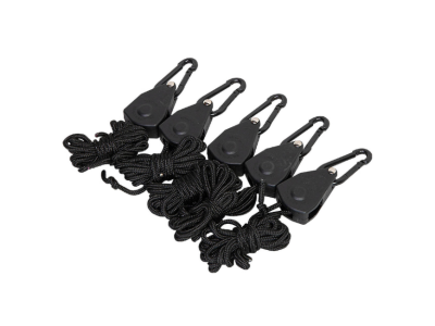 Ameristep Quick Cinch Rachet Ties 5 Pack, Black