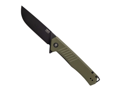 Tekto F1 Alpha Folding Knife // OD Green G10 - Black Accents