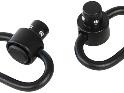 Bulldog Deluxe QD Push Button Swivel Set 1.25"