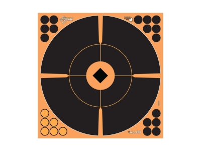 Allen EZ Aim Adhesive Splash Reactive Paper Shooting Targets, 5 Count, None