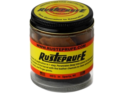 Rusteprufe Chamois Jar, Brown, 2oz