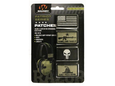 Walkers Patriot Patch Kit, Assorted, 4 pcs