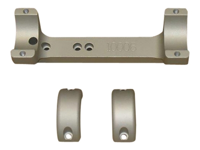 DNZ Scope Mount Ring Combo 1pc 1 Medium Tactical Silver