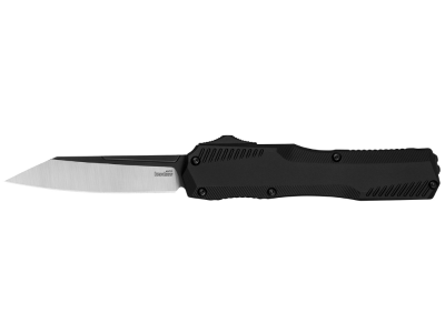 Kershaw 3.30" OTF Reverse Tanto MagnaCut Blade Black Aluminum Handle