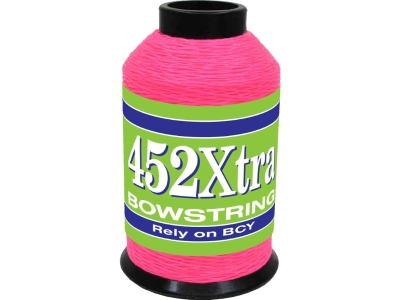 BCY 452Xtra Bowstring Material Pink 1/4 lb.