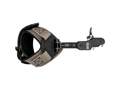 Scott Archery S2 Solid Release, Buckle, Index Finger, Black