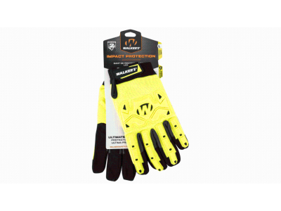 Walkers Impact Resistant Gloves, Small, Black/Yellow