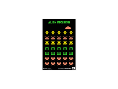 Action Target Inc Aliens Paper Target