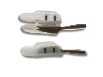 Blade Guard Secure Knife Blade Edge Protection Cover Sheath, Clear