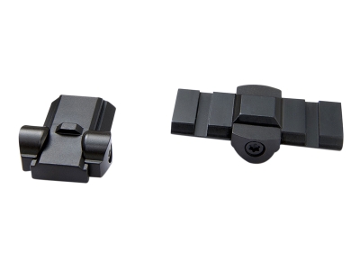 Burris Ruger M77 Super RedHawk Weaver Base Adapter, Black