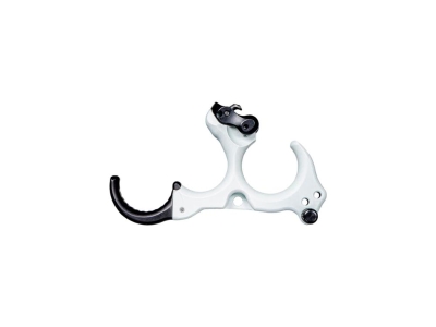 T.R.U. Ball Tru Ball Honey Badger Claw Flex CK Release, 3 Finger, Hinge Back Tension, White